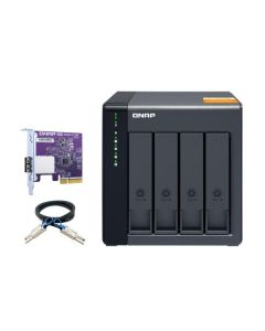 QNAP TL-D400S-US High-performance Desktop SATA 6Gbps JBOD Storage Enclosure, 4-Bay Expansion Unit