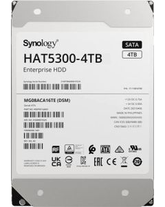 Synology HAT5300-4T 4Tb Sata 6Gbps 512e 7200Rpm 256Mb Cache 3.5Inch Internal Hard Drive