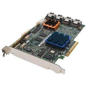 Adaptec 2252700-R 16-Port PCI Express x8 SATA/SAS RAID Controller Card with Complete Kits and 256MB Cache with Battery