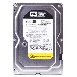WD RE3 WD2502ABYS 250GB 7200RPM SATA 3Gb/s 3.5inch Dell OEM HDD