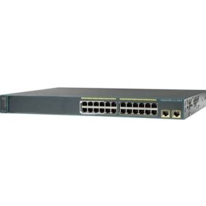 Cisco WS-C2960-24LT-L Catalyst2960 24 10/100(8 PoE)+ 2 1000BT LAN Base