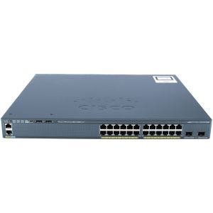 Cisco Catalyst WS-C2960X-24PD-L Managed Switch 24 PoE+ Ports