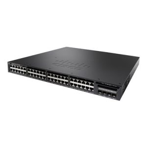 Cisco WS-C3650-48FS-S Catalyst 3650 48 Port PoE 4x1G Uplink IP Base