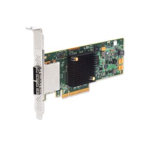 LSI Logic 9207-8E 6GB/s 8-Port Ext PCIe 3.0 SAS/SATA Host Bus Adapter