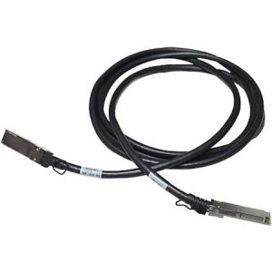 HP JH236-61001 X242 40g QSFP+ to QSFP+ 5M direct attach cable.