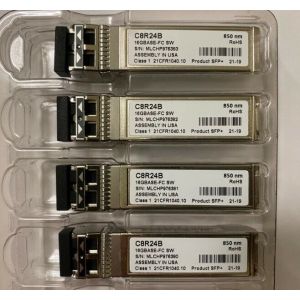 HPE C8R24B MSA 16Gb Short Wave Fibre Channel SFP+ 4-pack Transceiver Used