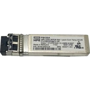 HPE FTLF8532P4BCV-HP 32G Fibre Channel (32GFC) Short-Wavelength SFP+ Optical Transceiver Ref