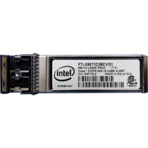 Intel FTLX8574D3BCV-I3 SFP+ Transceiver Module 1000BASE-SX, 10GBASE-SR Plug-in Module Ref
