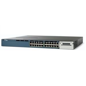 Cisco WS-C3560X-24T-L Catalyst Managed Switch 24 Ports data lan base Ref