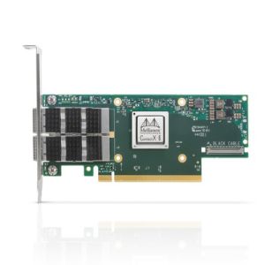 HPE P24752-001 InfiniBand HDR100/Ethernet 100Gb 2-Port QSFP56 PCIe4 x16 MCX653106A-ECAT Adapter
