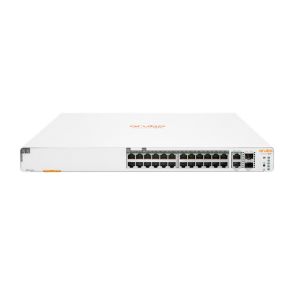 HPE JL807-61001 Aruba IO 1960 24G 20p Cl4 4p Cl6 PoE 2XGT 2SFP+ 370W Switch