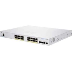 Cisco CBS350-24P-4X CBS350 Managed 24-Port Ge, PoE, 4X10G SFP+