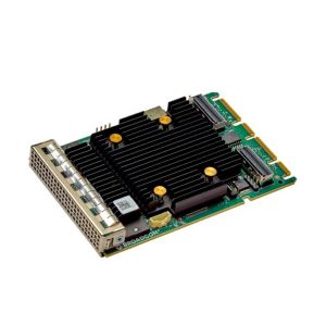 Broadcom 9562-16i 16-Port Internal 12Gbs TriMode SATA+SAS+PCIe Raid Controller.