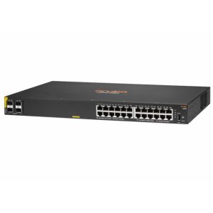 HPE R8N87A#ABA Aruba 6000 24G Class4 PoE 4SFP 370W Switch -24 Ports - Managed - Rack-Mountable F/s