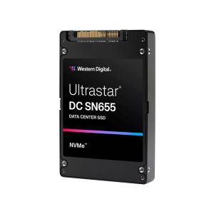 WD WUS5EA138ESP7E1 Ultrastar DC SN655 3.84TB PCIe Gen4, NVMe 1.4b U.3 15mm SE SSD