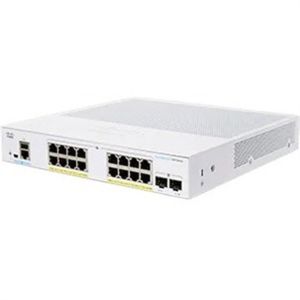 CISCO CBS350-16FP-2G CBS350 Series Switch 16x PoE+ (240W) GE + 2x SFP Ref