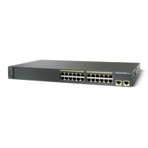 Cisco WS-C2960-24TT-L Catalyst 2960 24 10/100 +2 1000BT LAN Base Image