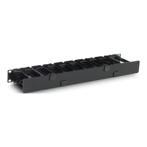 APC rack cable management panel (horizontal) with cover - 1U