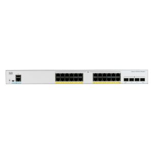 Cisco Catalyst C1000-24FP-4X-L network switch Managed L2 Gigabit Ethernet Power over Ethernet (PoE) Grey