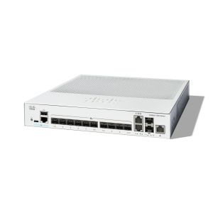 Cisco Catalyst 1300-12XS - Switch - L3 - smart - 12 x 10GBase-X + 2 x combo 10 Gigabit SFP+/RJ-45 - rack-mountable