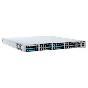 Catalyst 9300 48-port 1G copper with fixed 4x10G/1G SFP+ uplinks, data only, Meraki Advanced or Enterprise