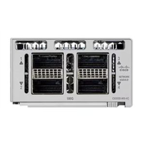 Cisco C9300X-NM-4C= network switch module 40 Gigabit Ethernet, 100 Gigabit Ethernet