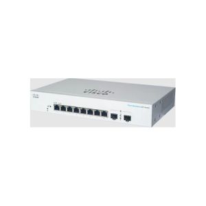Cisco (CBS220-8T-E-2G), CBS220-8T-E-2G Managed L2 Gigabit Ethernet 1U White