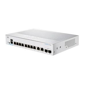 Cisco (CBS250-8T-E-2G), CBS250 Managed L3 Gigabit Ethernet (10/100/1000) 1U Grey