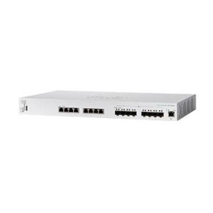 Cisco (CBS350-16XTS), CBS350 Managed L3 10G Ethernet 1U Black, Grey