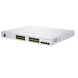 Cisco (CBS350-24FP-4X), network switch Managed L2/L3 Gigabit Ethernet Silver
