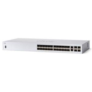 Cisco CBS350-24S-4G Managed L3 Gigabit Ethernet (10/100/1000) 1U Black, Grey