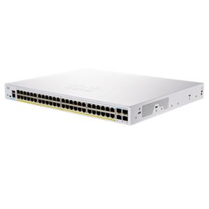 Cisco CBS350-48FP-4G network switch Managed L2/L3 Gigabit Ethernet (10/100/1000) Silver
