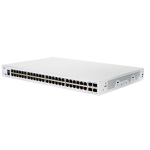 Cisco (CBS350-48T-4X), network switch Managed L2/L3 Gigabit Ethernet Silver