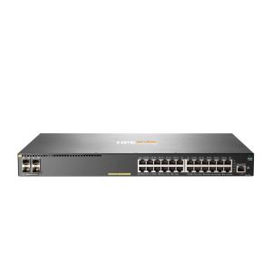 HPE Aruba 2930F 24G PoE+ 4SFP+ Managed L3 Gigabit Ethernet (10/100/1000) Power over Ethernet (PoE) 1U Grey