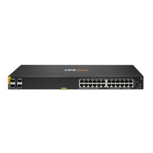 HPE Aruba 6100 24G Class4 PoE 4SFP+ 370W Managed L3 Gigabit Ethernet (10/100/1000)
