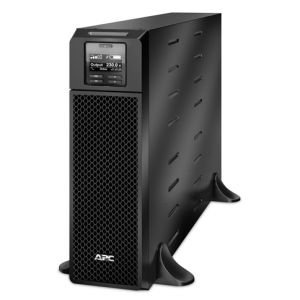 APC Smart-UPS On-Line, 5kVA, Tower, 230V, 6x C13+4x C19 IEC outlets, Network Card+SmartSlot, Extended runtime, W/O rail kit